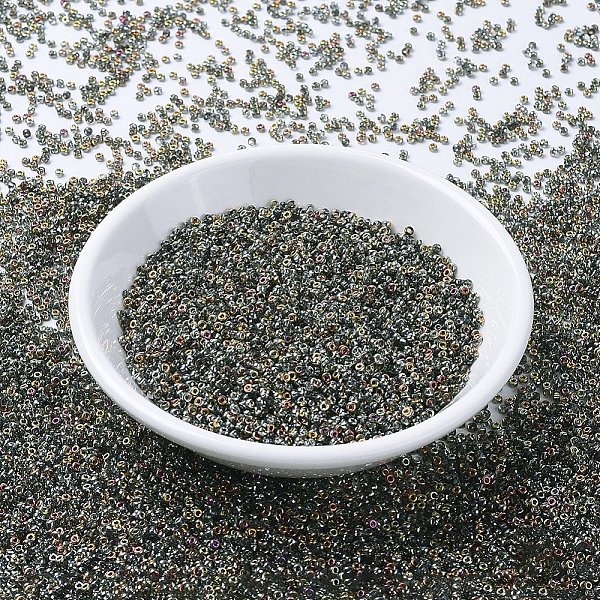 PandaHall MIYUKI Round Rocailles Beads, Japanese Seed Beads, (RR4551) Crystal/Marea (VM), 11/0, 2x1.3mm, Hole: 0.8mm, about 1111pcs/10g..., Gray
PandaHall MIYUKI Round Rocailles Beads, Japanese Seed Beads, (RR4551) Crystal/Marea (VM), 11/0, 2x1.3mm, Hole: 0.8mm, about 1111pcs/10g..., Gray