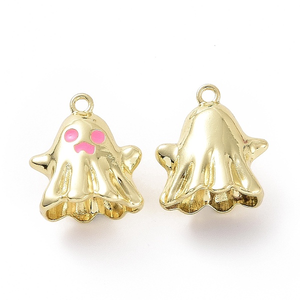 PandaHall Rack Plating Alloy Enamel Pendants, Cadmium Free & Lead Free & Nickle Free, Ghost Charm, Light Gold, 19.5x17.5x12.5mm, Hole: 1.8mm...
PandaHall Rack Plating Alloy Enamel Pendants, Cadmium Free & Lead Free & Nickle Free, Ghost Charm, Light Gold, 19.5x17.5x12.5mm, Hole: 1.8mm...