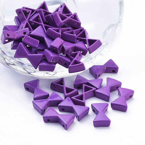PandaHall Spray Painted Alloy Multi-Strand Links, For Tile Elastic Bracelets Making, Bowknot, Medium Purple, 13x8x3.5mm, Hole: 1mm Alloy...
PandaHall Spray Painted Alloy Multi-Strand Links, For Tile Elastic Bracelets Making, Bowknot, Medium Purple, 13x8x3.5mm, Hole: 1mm Alloy...