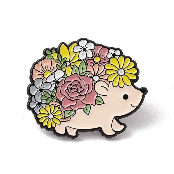 PandaHall Cartoon Enamel Pin, Alloy Badge for Backpack Clothes, Electrophoresis Black, Hedgehog Pattern, 20.5x31x1.5mm Alloy+Enamel Hedgehog
PandaHall Cartoon Enamel Pin, Alloy Badge for Backpack Clothes, Electrophoresis Black, Hedgehog Pattern, 20.5x31x1.5mm Alloy+Enamel Hedgehog