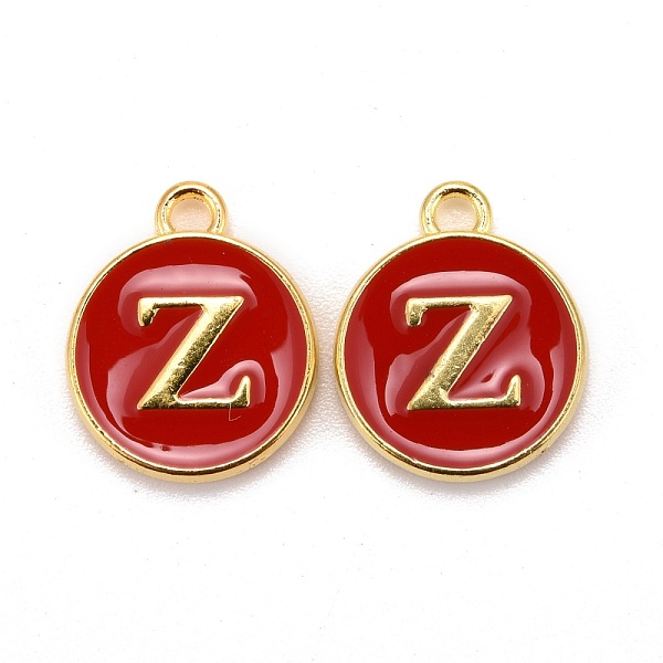 PandaHall Golden Plated Alloy Enamel Charms, Cadmium Free & Lead Free, Enamelled Sequins, Flat Round, Red, Letter.Z, 14x12x2mm, Hole: 1.5mm...
PandaHall Golden Plated Alloy Enamel Charms, Cadmium Free & Lead Free, Enamelled Sequins, Flat Round, Red, Letter.Z, 14x12x2mm, Hole: 1.5mm...