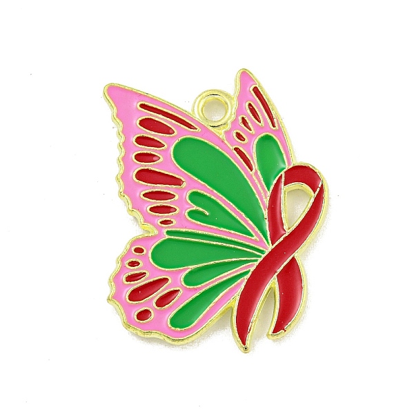 PandaHall Alloy Enamel Pendants, Golden, Butterfly Charm, Medium Sea Green, 26x19.5x1.5mm, Hole: 1.8mm Alloy+Enamel Butterfly Pink
PandaHall Alloy Enamel Pendants, Golden, Butterfly Charm, Medium Sea Green, 26x19.5x1.5mm, Hole: 1.8mm Alloy+Enamel Butterfly Pink