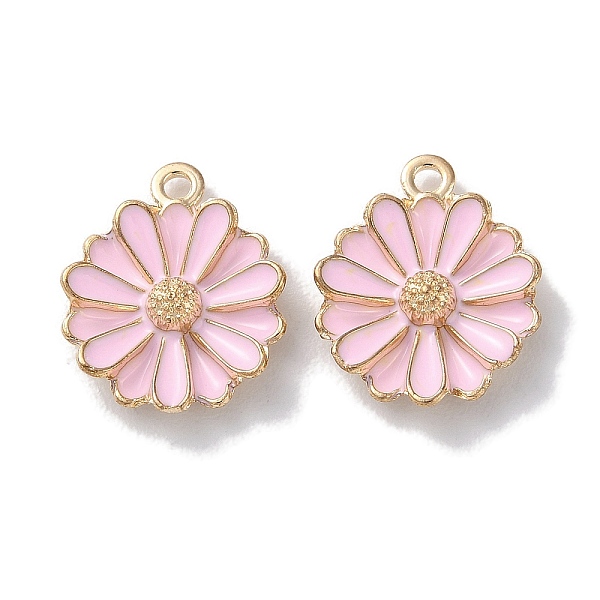 PandaHall Alloy Enamel Pendants, Golden, Flower Charm, Pink, 15.5x13x3.5mm, Hole: 1.4mm Alloy+Enamel Flower Pink
PandaHall Alloy Enamel Pendants, Golden, Flower Charm, Pink, 15.5x13x3.5mm, Hole: 1.4mm Alloy+Enamel Flower Pink