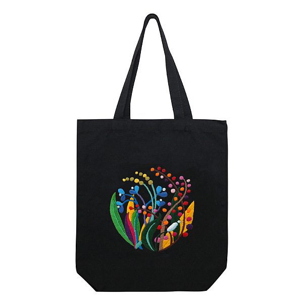 PandaHall DIY Flower Pattern Black Canvas Tote Bag Embroidery Kit, including Embroidery Needles & Thread, Cotton Fabric, Plastic Embroidery...
PandaHall DIY Flower Pattern Black Canvas Tote Bag Embroidery Kit, including Embroidery Needles & Thread, Cotton Fabric, Plastic Embroidery...