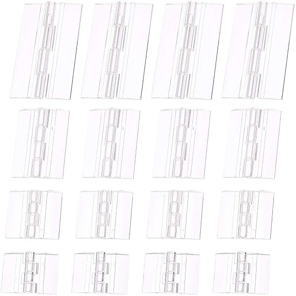 PandaHall Transparent Acrylic Hinges, Folding Hinge Tools, for Storage Box, Clear, 34~42x25~65x6~7mm, 44pcs/set Acrylic Clear
PandaHall Transparent Acrylic Hinges, Folding Hinge Tools, for Storage Box, Clear, 34~42x25~65x6~7mm, 44pcs/set Acrylic Clear