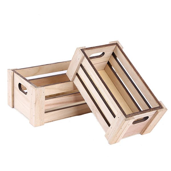 PandaHall Wooden Storage Nesting Crates, Rectangle, PapayaWhip, 31x22x10.9cm Wood Rectangle Orange
PandaHall Wooden Storage Nesting Crates, Rectangle, PapayaWhip, 31x22x10.9cm Wood Rectangle Orange