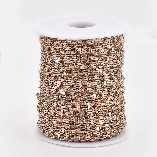 PandaHall Brass Cable Chains, with Spool, Soldered, Nickel Free, Unplated, 5x2x0.5mm, about 301.83 Feet(92m)/roll Brass
PandaHall Brass Cable Chains, with Spool, Soldered, Nickel Free, Unplated, 5x2x0.5mm, about 301.83 Feet(92m)/roll Brass