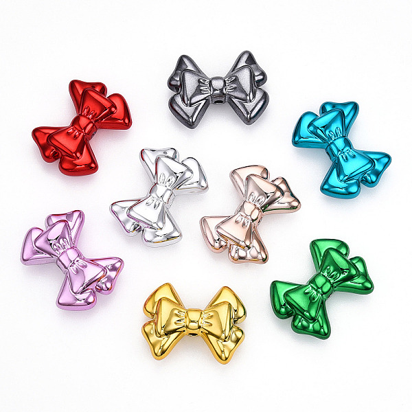 PandaHall UV Plating Acrylic Beads, Bowknot, Mixed Color, 22.5x29x10mm, Hole: 2mm Acrylic Bowknot Multicolor
PandaHall UV Plating Acrylic Beads, Bowknot, Mixed Color, 22.5x29x10mm, Hole: 2mm Acrylic Bowknot Multicolor