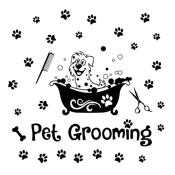 PandaHall SUPERDANT Hairdressing Theme Wall Stickers Pet Haircuts Vinyl Wall Decal Dog Soaking Wall Art Pets Beauty Salon Stickers for Pet..., Black
PandaHall SUPERDANT Hairdressing Theme Wall Stickers Pet Haircuts Vinyl Wall Decal Dog Soaking Wall Art Pets Beauty Salon Stickers for Pet..., Black