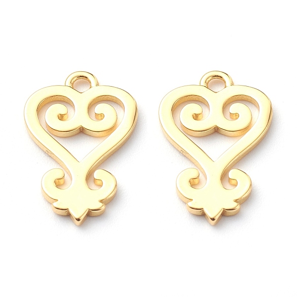 PandaHall Brass Pendants, Long-Lasting Plated, Adinkra Symbols Sankofa, Real 18K Gold Plated, 17x11x1mm, Hole: 1.6mm Brass Symbol
PandaHall Brass Pendants, Long-Lasting Plated, Adinkra Symbols Sankofa, Real 18K Gold Plated, 17x11x1mm, Hole: 1.6mm Brass Symbol