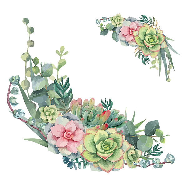 PandaHall SUPERDANT Succulents Green Plants Stickers Flowers Wall Decal Wall Decor Removable Art Vinyl Door Decal Wallpaper for Bedroom...
PandaHall SUPERDANT Succulents Green Plants Stickers Flowers Wall Decal Wall Decor Removable Art Vinyl Door Decal Wallpaper for Bedroom...