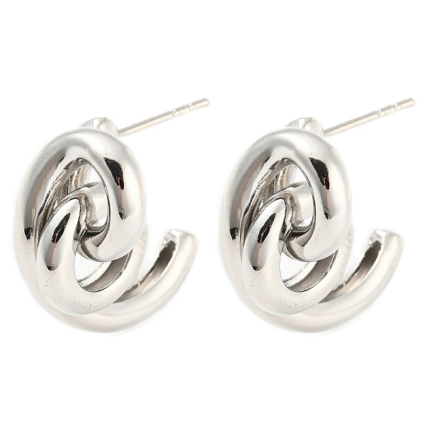 PandaHall Rack Plating Brass Vortex Knot Dangle Stud Earrings, Long-Lasting Plated, Lead Free & Cadmium Free, Platinum, 23x12mm Brass
PandaHall Rack Plating Brass Vortex Knot Dangle Stud Earrings, Long-Lasting Plated, Lead Free & Cadmium Free, Platinum, 23x12mm Brass