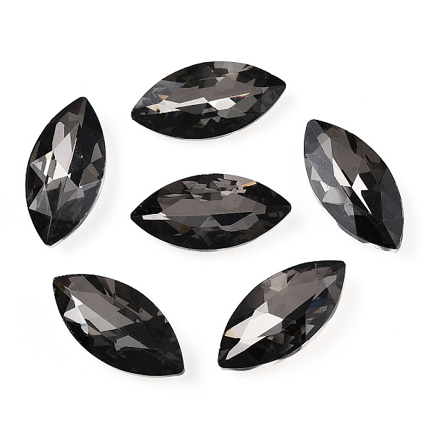 PandaHall Pointed Back Glass Rhinestone Cabochons, Back Plated, Faceted, Horse Eye, Black Diamond, 26.5x13x7mm Glass Rhinestone Horse Eye..., Gray
PandaHall Pointed Back Glass Rhinestone Cabochons, Back Plated, Faceted, Horse Eye, Black Diamond, 26.5x13x7mm Glass Rhinestone Horse Eye..., Gray