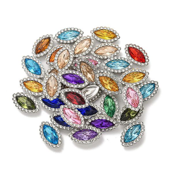 PandaHall Acrylic Rhinetsone Cabochons, with ABS Plastic, Horse Eye, Platinum, 20x11.5x5mm Acrylic Rhinestone Horse Eye Multicolor
PandaHall Acrylic Rhinetsone Cabochons, with ABS Plastic, Horse Eye, Platinum, 20x11.5x5mm Acrylic Rhinestone Horse Eye Multicolor