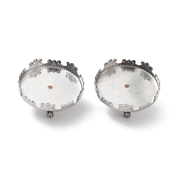 PandaHall 304 Stainless Steel Brooch Base Settings, Flat Round, Stainless Steel Color, 21x4mm, Tray: 20mm 304 Stainless Steel
PandaHall 304 Stainless Steel Brooch Base Settings, Flat Round, Stainless Steel Color, 21x4mm, Tray: 20mm 304 Stainless Steel