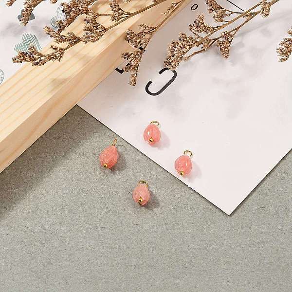 PandaHall Dyed Synthetic Coral Flower Charms with Brass Loops, Golden, 13x7mm, Hole: 3mm Synthetic Coral Flower
PandaHall Dyed Synthetic Coral Flower Charms with Brass Loops, Golden, 13x7mm, Hole: 3mm Synthetic Coral Flower