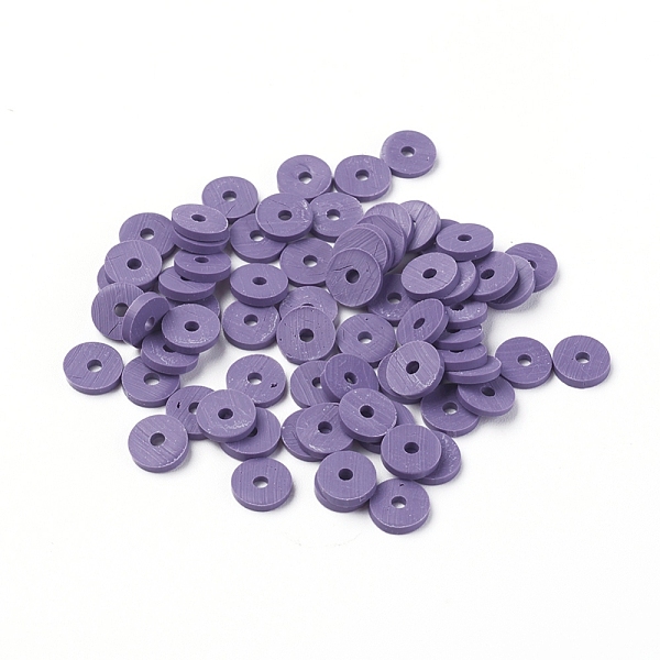 PandaHall Handmade Polymer Clay Beads, for DIY Jewelry Crafts Supplies, Disc/Flat Round, Heishi Beads, Medium Purple, 6x1mm, Hole: 2mm...
PandaHall Handmade Polymer Clay Beads, for DIY Jewelry Crafts Supplies, Disc/Flat Round, Heishi Beads, Medium Purple, 6x1mm, Hole: 2mm...