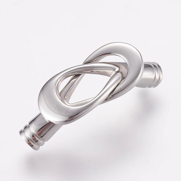 PandaHall 304 Stainless Steel Magnetic Clasps with Glue-in Ends, Smooth Surface, Stainless Steel Color, 43x15x7mm, Hole: 5mm 304 Stainless...
PandaHall 304 Stainless Steel Magnetic Clasps with Glue-in Ends, Smooth Surface, Stainless Steel Color, 43x15x7mm, Hole: 5mm 304 Stainless...