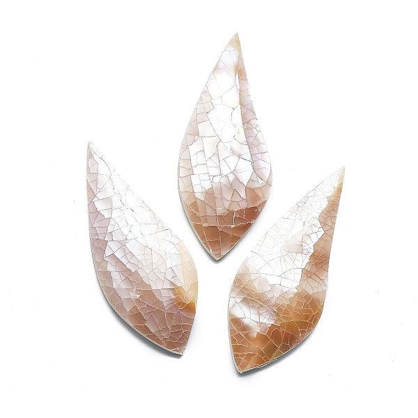 PandaHall Natural Shell Cabochons, Teardrop, Seashell Color, 50x20~21x4~5mm Shell Teardrop
PandaHall Natural Shell Cabochons, Teardrop, Seashell Color, 50x20~21x4~5mm Shell Teardrop
