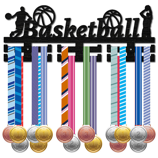 PandaHall CREATCABIN Wood Basketball Medal Holder Sport Medal Hanger Display Medal Rack Wall Rack Mounted Over 30 Medals Awards Ribbon Stand..., Black
PandaHall CREATCABIN Wood Basketball Medal Holder Sport Medal Hanger Display Medal Rack Wall Rack Mounted Over 30 Medals Awards Ribbon Stand..., Black