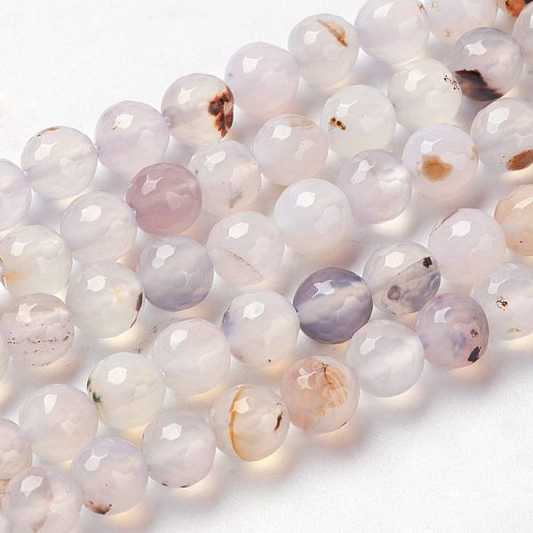 PandaHall Natural Agate Beads Strands, Faceted, Round, 8mm, Hole: 1mm, about 48pcs/strand, 14.9 inch Dendritic Agate Round
PandaHall Natural Agate Beads Strands, Faceted, Round, 8mm, Hole: 1mm, about 48pcs/strand, 14.9 inch Dendritic Agate Round