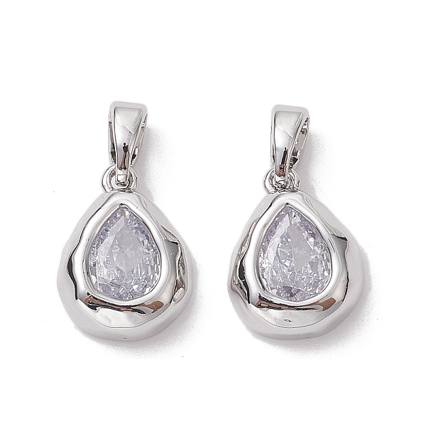 PandaHall Brass Micro Pave Clear Cubic Zirconia Charms, Teardrop Charms, Platinum, 13x10x4mm, Hole: 5x2.8mm Brass+Cubic Zirconia Teardrop...
PandaHall Brass Micro Pave Clear Cubic Zirconia Charms, Teardrop Charms, Platinum, 13x10x4mm, Hole: 5x2.8mm Brass+Cubic Zirconia Teardrop...