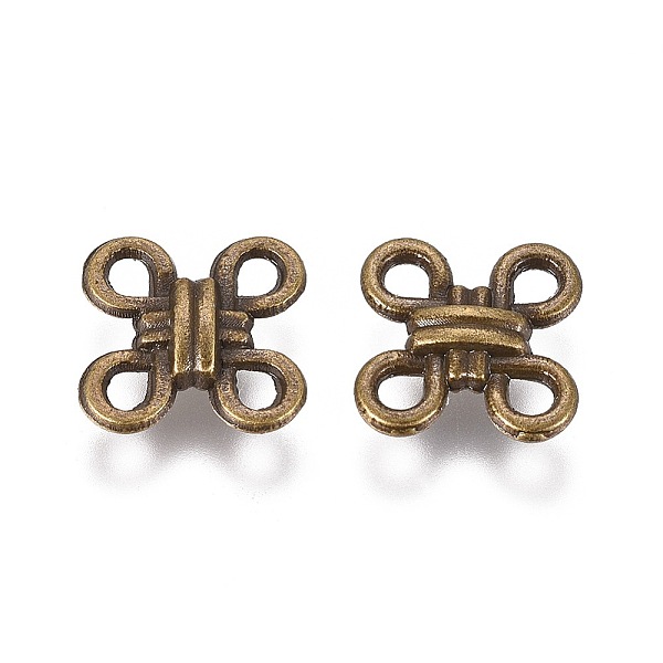 PandaHall Tibetan Style Chandelier Components Links, Chinese Knot, Antique Bronze, Lead Free, Nickel Free and Cadmium Free, 10x10x3mm, Hole...
PandaHall Tibetan Style Chandelier Components Links, Chinese Knot, Antique Bronze, Lead Free, Nickel Free and Cadmium Free, 10x10x3mm, Hole...