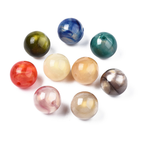 PandaHall Opaque Acrylic Beads, Two Tone Color, with Glitter Powder, Round, Mixed Color, 19.5x19mm, Hole: 2.5mm, about 110pcs/500g Acrylic..., Multicolor
PandaHall Opaque Acrylic Beads, Two Tone Color, with Glitter Powder, Round, Mixed Color, 19.5x19mm, Hole: 2.5mm, about 110pcs/500g Acrylic..., Multicolor