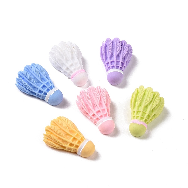 PandaHall Opaque Resin Accessories Ornaments Resin Badminton Cabochons, Mixed Color, 25.5x16.5x11mm Resin Sports Multicolor
PandaHall Opaque Resin Accessories Ornaments Resin Badminton Cabochons, Mixed Color, 25.5x16.5x11mm Resin Sports Multicolor