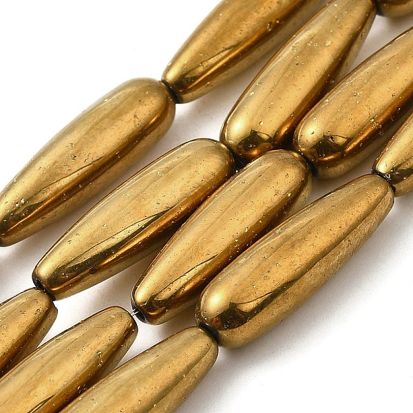 PandaHall Glass Beads Strands, Teardrop, Goldenrod, 21x6mm, Hole: 1.2mm, about 39pcs/strand, 31.54 inch(80.1cm) Glass Teardrop Gold
PandaHall Glass Beads Strands, Teardrop, Goldenrod, 21x6mm, Hole: 1.2mm, about 39pcs/strand, 31.54 inch(80.1cm) Glass Teardrop Gold