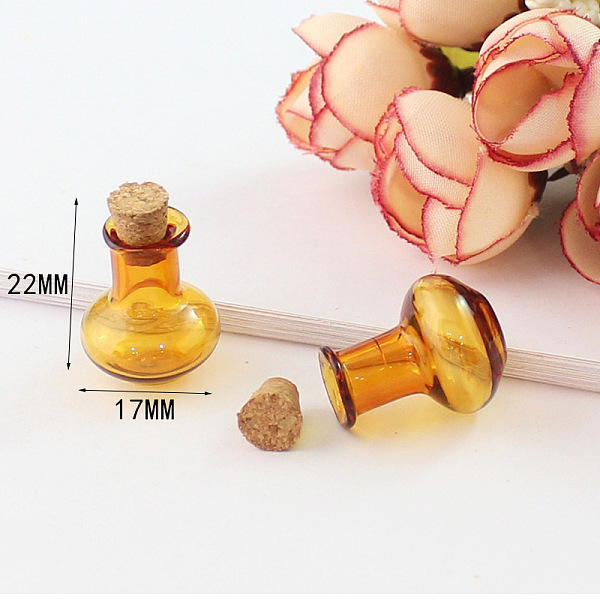 PandaHall Miniature Glass Bottles, with Cork Stoppers, Empty Wishing Bottles, for Dollhouse Accessories, Jewelry Making, Vase Pattern..., Gold
PandaHall Miniature Glass Bottles, with Cork Stoppers, Empty Wishing Bottles, for Dollhouse Accessories, Jewelry Making, Vase Pattern..., Gold