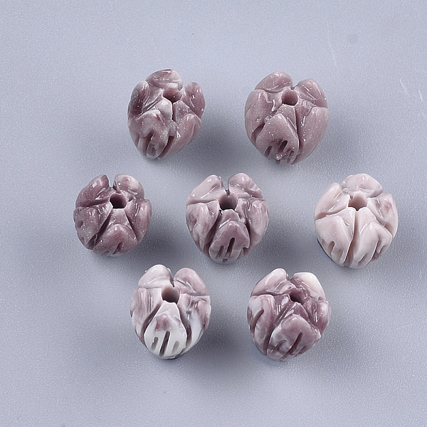 PandaHall Synthetic Coral Beads, Dyed, Flower Bud, Rosy Brown, 8.5x7mm, Hole: 1mm Synthetic Coral Brown
PandaHall Synthetic Coral Beads, Dyed, Flower Bud, Rosy Brown, 8.5x7mm, Hole: 1mm Synthetic Coral Brown