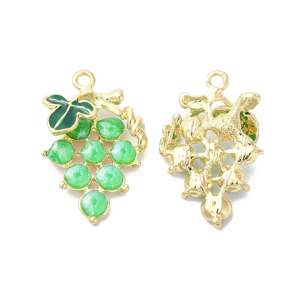 PandaHall Alloy Enamel Pendants, Golden, Grapes Charm, Light Green, 27.5x18x5.5mm, Hole: 1.8mm Alloy+Enamel Grape Green
PandaHall Alloy Enamel Pendants, Golden, Grapes Charm, Light Green, 27.5x18x5.5mm, Hole: 1.8mm Alloy+Enamel Grape Green