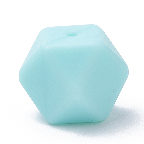 PandaHall Food Grade Eco-Friendly Silicone Beads, Chewing Beads For Teethers, DIY Nursing Necklaces Making, Faceted Cube, Pale Turquoise..., Cyan
PandaHall Food Grade Eco-Friendly Silicone Beads, Chewing Beads For Teethers, DIY Nursing Necklaces Making, Faceted Cube, Pale Turquoise..., Cyan