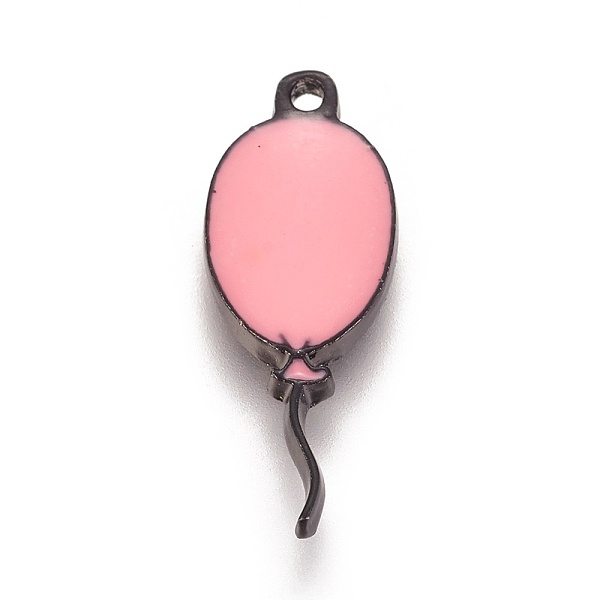 PandaHall Zinc Alloy Pendants, with Enamel, Balloon, Gunmetal, Pink, 20.5x8x1.5mm, Hole: 1.2mm Alloy+Enamel Balloon Pink
PandaHall Zinc Alloy Pendants, with Enamel, Balloon, Gunmetal, Pink, 20.5x8x1.5mm, Hole: 1.2mm Alloy+Enamel Balloon Pink
