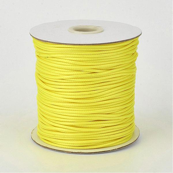 PandaHall Eco-Friendly Korean Waxed Polyester Cord, Yellow, 3mm, about 41.01~41.56 Yards(37.5~38m)/Roll Waxed Polyester Cord Round Yellow
PandaHall Eco-Friendly Korean Waxed Polyester Cord, Yellow, 3mm, about 41.01~41.56 Yards(37.5~38m)/Roll Waxed Polyester Cord Round Yellow