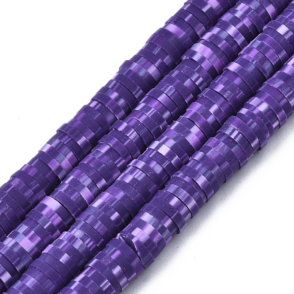 PandaHall Handmade Polymer Clay Beads Strands, for DIY Jewelry Crafts Supplies, Heishi Beads, Disc/Flat Round, Blue Violet, 6x0.5~1mm, Hole...
PandaHall Handmade Polymer Clay Beads Strands, for DIY Jewelry Crafts Supplies, Heishi Beads, Disc/Flat Round, Blue Violet, 6x0.5~1mm, Hole...