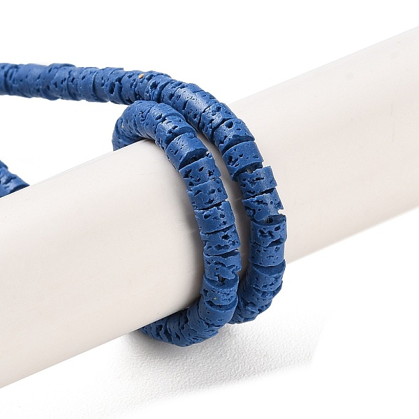 PandaHall Synthetic Lava Rock Dyed Beads Strands, Disc, Heishi Beads, Royal Blue, 4x2~2.5mm, Hole: 0.7mm, about 152pcs/strand, 15.12''...
PandaHall Synthetic Lava Rock Dyed Beads Strands, Disc, Heishi Beads, Royal Blue, 4x2~2.5mm, Hole: 0.7mm, about 152pcs/strand, 15.12''...