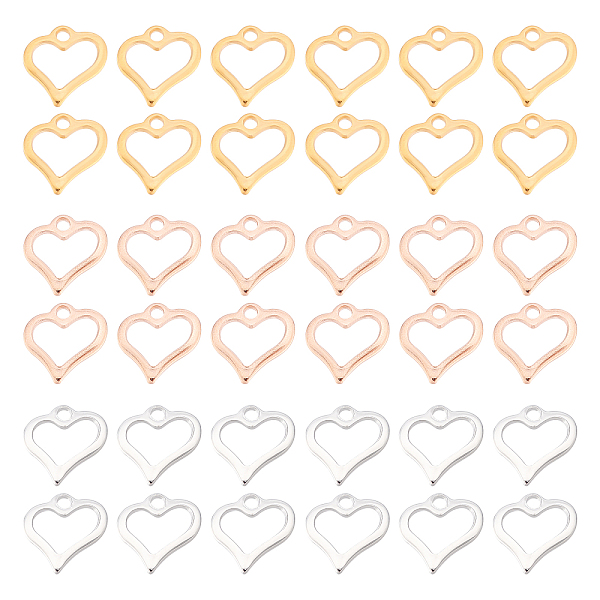 PandaHall DICOSMETIC 60Pcs 3 Colors Heart Shaped Open Bezels Pendant Gold/Rose Gold/Silver Color Hollow Frame Charms for DIY Bracelet...
PandaHall DICOSMETIC 60Pcs 3 Colors Heart Shaped Open Bezels Pendant Gold/Rose Gold/Silver Color Hollow Frame Charms for DIY Bracelet...