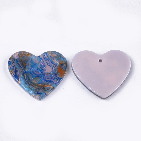 PandaHall Cellulose Acetate(Resin) Pendants, Heart, Colorful, 22.5x25x2.5mm, Hole: 1.4mm Cellulose Acetate Heart
PandaHall Cellulose Acetate(Resin) Pendants, Heart, Colorful, 22.5x25x2.5mm, Hole: 1.4mm Cellulose Acetate Heart