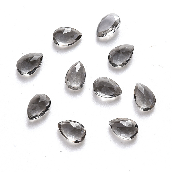 PandaHall Teardrop Transparent Glass Cabochons, Nail Art Decoration Accessories, Faceted, Light Grey, 6x4x2.5mm Glass Teardrop
PandaHall Teardrop Transparent Glass Cabochons, Nail Art Decoration Accessories, Faceted, Light Grey, 6x4x2.5mm Glass Teardrop