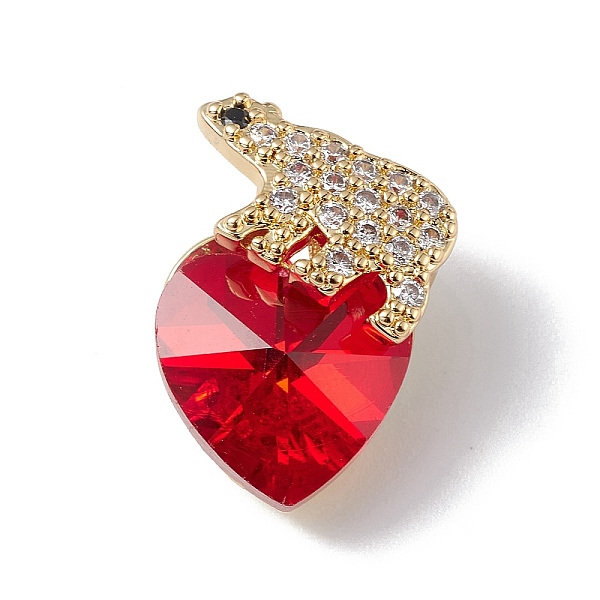 PandaHall Real 18K Gold Plated Rack Plating Brass Micro Pave Clear Cubic Zirconia Pendants, with Glass, Long-Lasting Plated, Cadmium Free &..., Red
PandaHall Real 18K Gold Plated Rack Plating Brass Micro Pave Clear Cubic Zirconia Pendants, with Glass, Long-Lasting Plated, Cadmium Free &..., Red