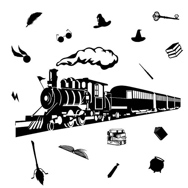 PandaHall PVC Wall Stickers, for Wall Decoration, Magic Theme, Train Pattern, 800x300mm PVC Train Black
PandaHall PVC Wall Stickers, for Wall Decoration, Magic Theme, Train Pattern, 800x300mm PVC Train Black