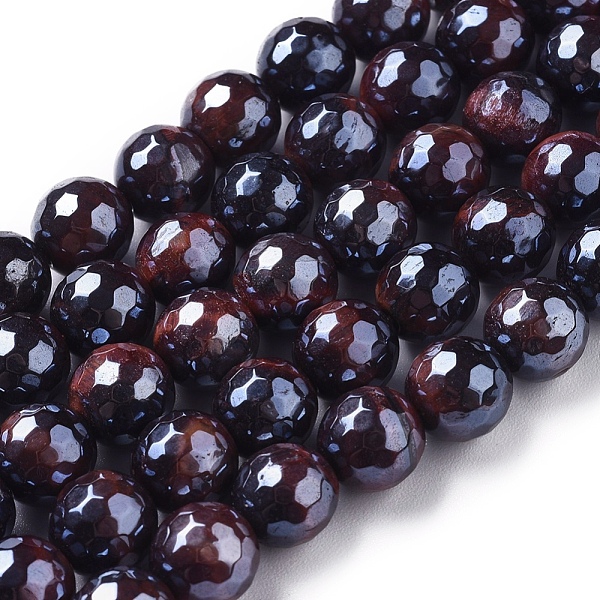 PandaHall Electroplated Natural Tiger Eye Beads Strands, Faceted, Round, Coconut Brown, 12mm, Hole: 1mm, about 32~33pcs/strand, 15.1~15.3...
PandaHall Electroplated Natural Tiger Eye Beads Strands, Faceted, Round, Coconut Brown, 12mm, Hole: 1mm, about 32~33pcs/strand, 15.1~15.3...