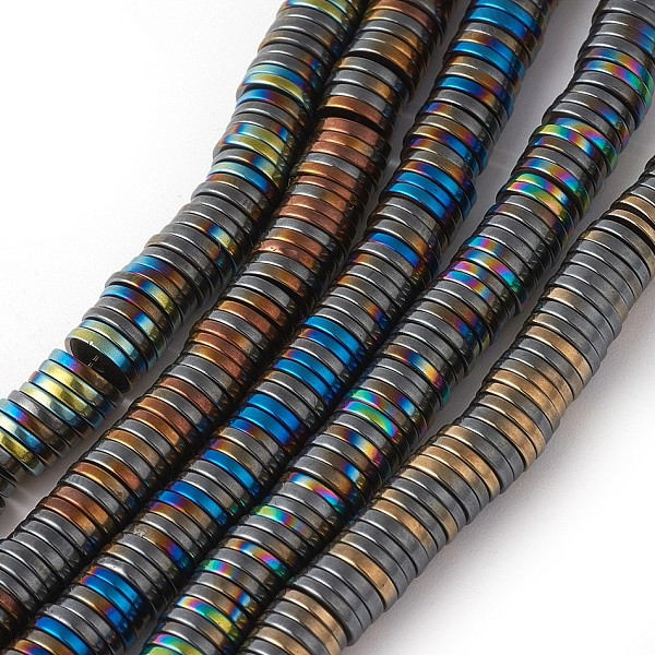 PandaHall Electroplated Non-magnetic Synthetic Hematite Beads Strands, Half Plated, Heishi Beads, Flat Round/Disc, Mixed Color, 2x1mm, Hole...
PandaHall Electroplated Non-magnetic Synthetic Hematite Beads Strands, Half Plated, Heishi Beads, Flat Round/Disc, Mixed Color, 2x1mm, Hole...