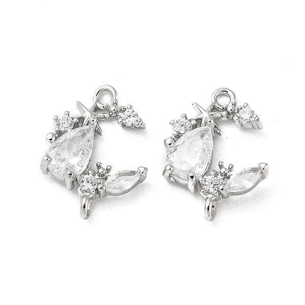 PandaHall Brass Micro Pave Cubic Zirconia Link Connectors, with Glass, Star and Teardrop, Real Platinum Plated, 14.5x10.5x3mm, Hole: 1~1.2mm..., Clear
PandaHall Brass Micro Pave Cubic Zirconia Link Connectors, with Glass, Star and Teardrop, Real Platinum Plated, 14.5x10.5x3mm, Hole: 1~1.2mm..., Clear
