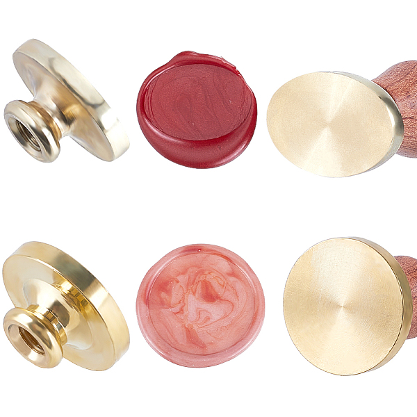 PandaHall CRASPIRE 2 Styles Blank Wax Seal Stamp Set Vintage Removable Brass Head Wood Handle Sealing Wax Stamp Oval Round Without Engraving...
PandaHall CRASPIRE 2 Styles Blank Wax Seal Stamp Set Vintage Removable Brass Head Wood Handle Sealing Wax Stamp Oval Round Without Engraving...