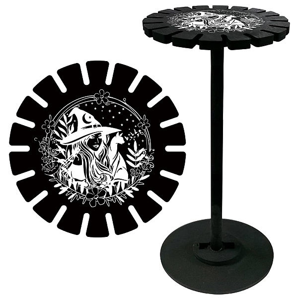 PandaHall CRASPIRE Halloween Witch Pendulum Crystal Display Shelf Holder Stand Black Wooden Dowsing Divination Metaphysical Magic Boards...
PandaHall CRASPIRE Halloween Witch Pendulum Crystal Display Shelf Holder Stand Black Wooden Dowsing Divination Metaphysical Magic Boards...