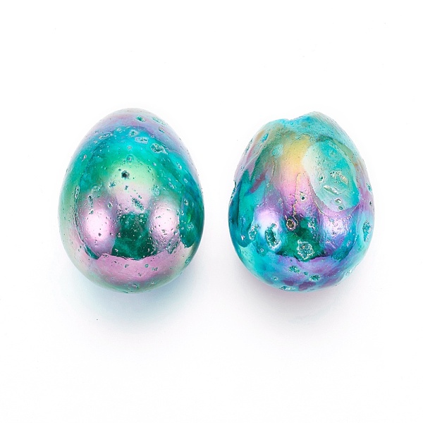 PandaHall Electroplated Natural Druzy Geode Quartz Home Display Decorations, Multi-color Plated, Egg Stone, For Easter, Multi-color Plated...
PandaHall Electroplated Natural Druzy Geode Quartz Home Display Decorations, Multi-color Plated, Egg Stone, For Easter, Multi-color Plated...