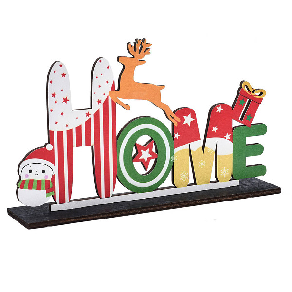PandaHall Wood Tabletop Display Decorations, Xmas Table Centerpiece Sign, Christmas Theme, Word HOME, Mixed Color, Finished: 200x45x122mm..., Multicolor
PandaHall Wood Tabletop Display Decorations, Xmas Table Centerpiece Sign, Christmas Theme, Word HOME, Mixed Color, Finished: 200x45x122mm..., Multicolor
